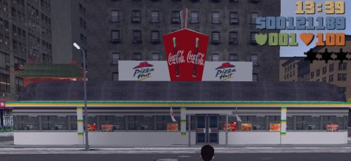 RealGTA3 Pizza Hut fast-food