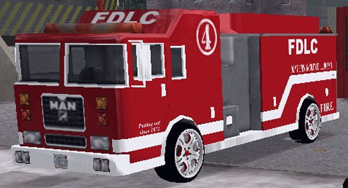 RealGTA3 Fire Truck