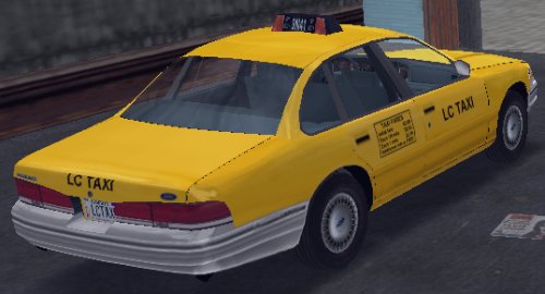 RealGTA3 Ford Crown Victoria Taxi