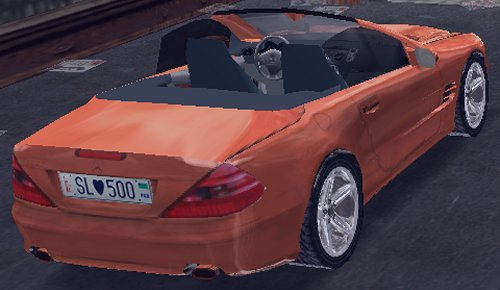 RealGTA3 Mercedes-Benz SL500