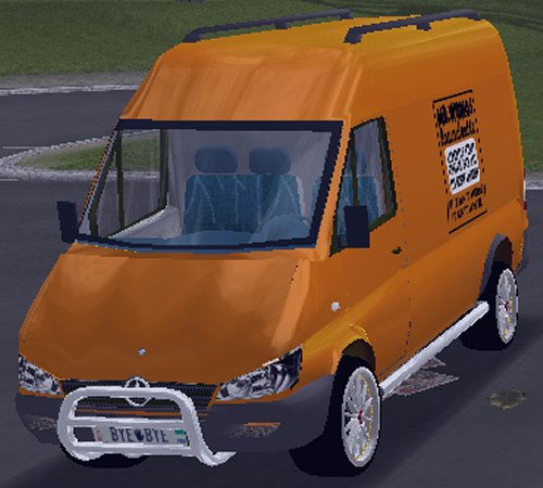 RealGTA3 Laundry (Mr.Wongs) Mercedes-Benz Sprinter