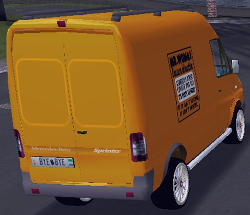 RealGTA3 Laundry (Mr.Wongs) Mercedes-Benz Sprinter