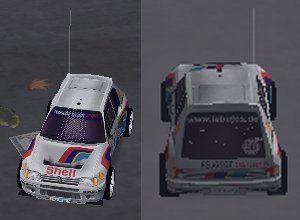 RealGTA3 Peugeot 205 RC Car