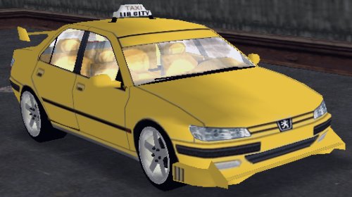 RealGTA3 Peugeot 406 Taxi