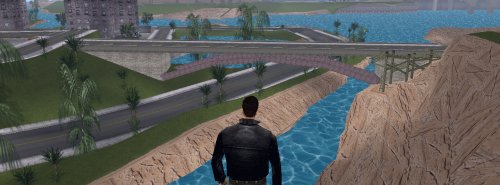 RealGTA3 bridge in Shoreside Vale